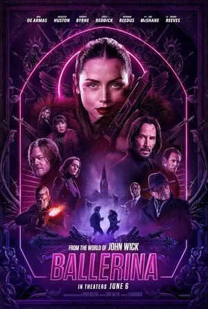 Ballerina 2025 Hindi Dual Audio HD Poster Download - filmyfly