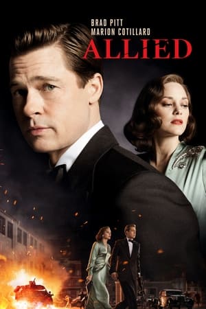 Allied 2016 Hindi Dual Audio 400MB HD Poster Download - filmyfly