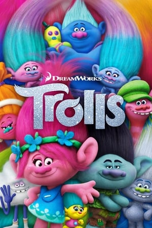 Trolls 2016 Hindi Dual Audio Full Movie HD Poster Download - filmyfly