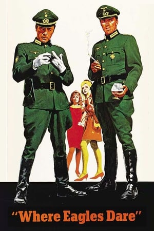 Where Eagles Dare (1968) Hindi Dual Audio [1.2GB] HD Poster Download - filmyfly